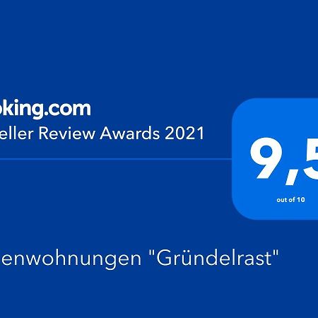 Ferienwohnungen "Gruendelrast" Prossen Buitenkant foto