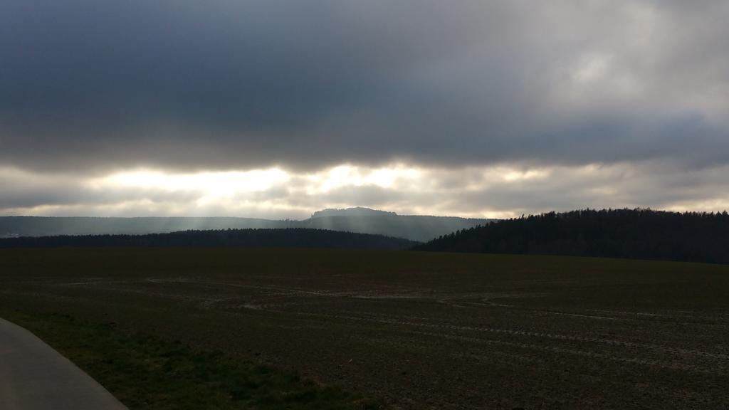 Ferienwohnungen "Gruendelrast" Prossen Buitenkant foto